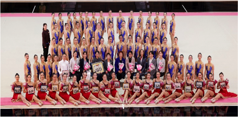 第49回日本女子体育大学新体操部演技発表会「BOLERO」